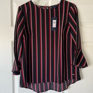NWT Tommy Hilfiger Long Sleeve Blouse